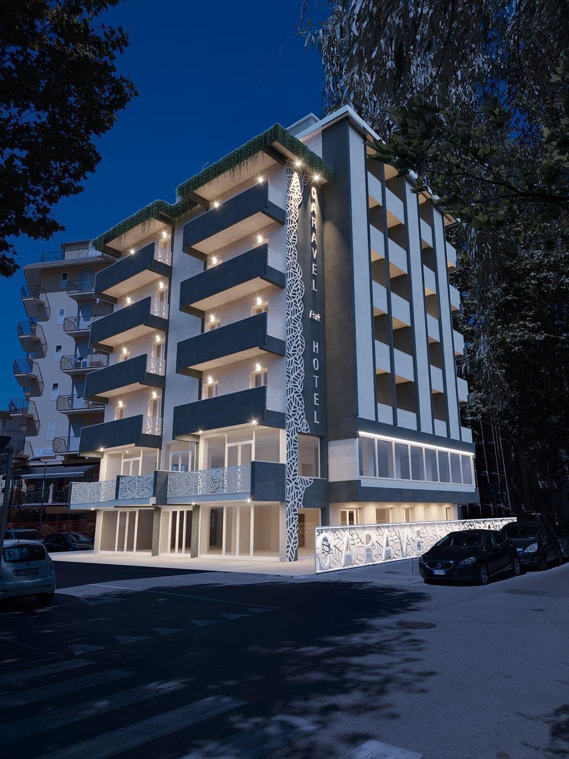 Hotel Caravel Park Ρίμινι Εξωτερικό φωτογραφία